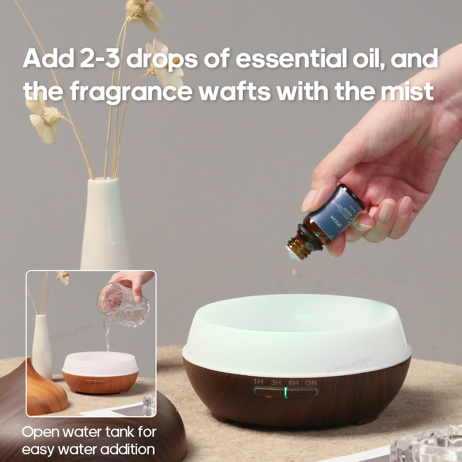 KINSCOTER 木目調アロマディフューザー 300 ミリ - Home Fragrance Products のレビューと価格