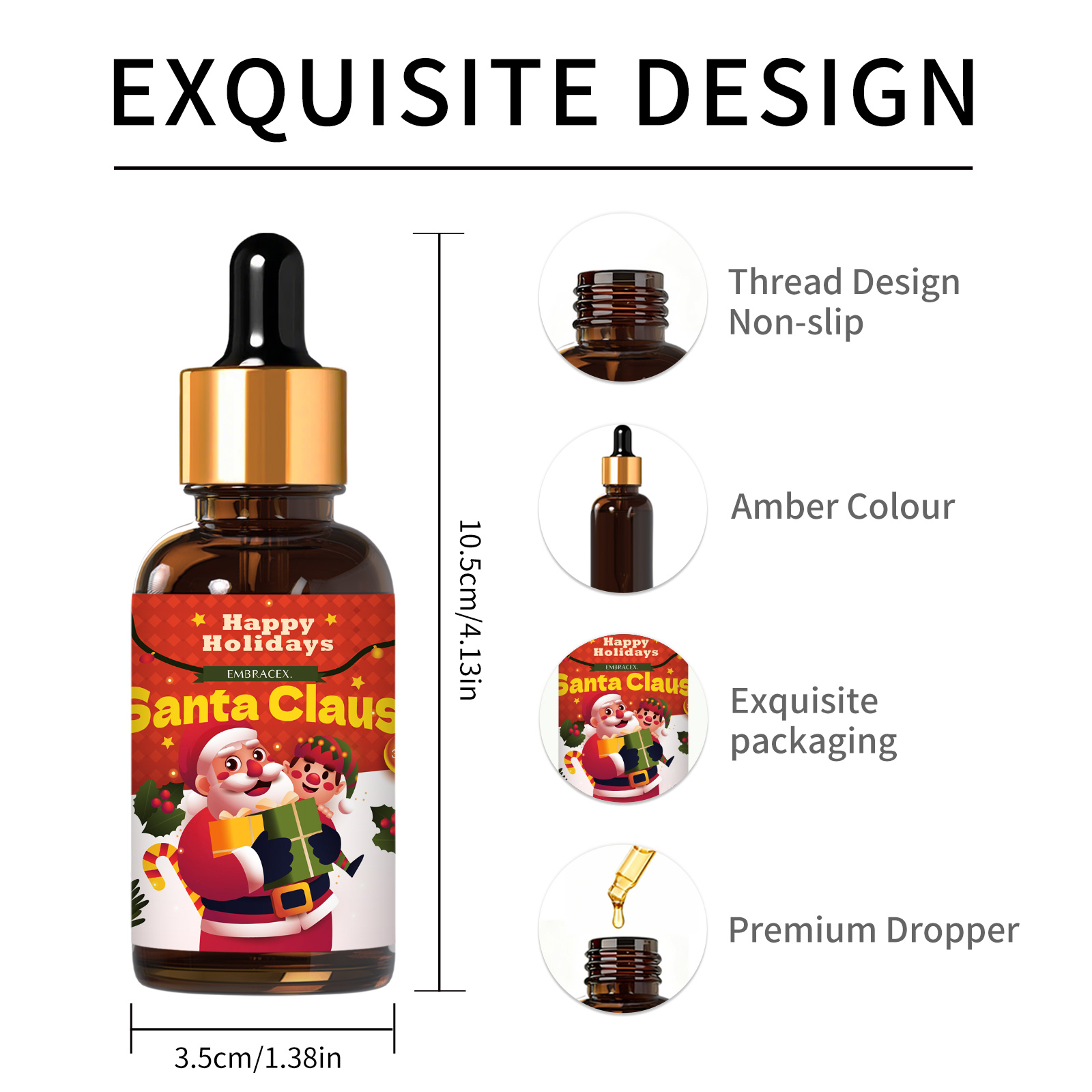 30ml サンタクロースフレグランスオイルディフューザー加湿 - Xmas Home Fragrance のレビューと価格