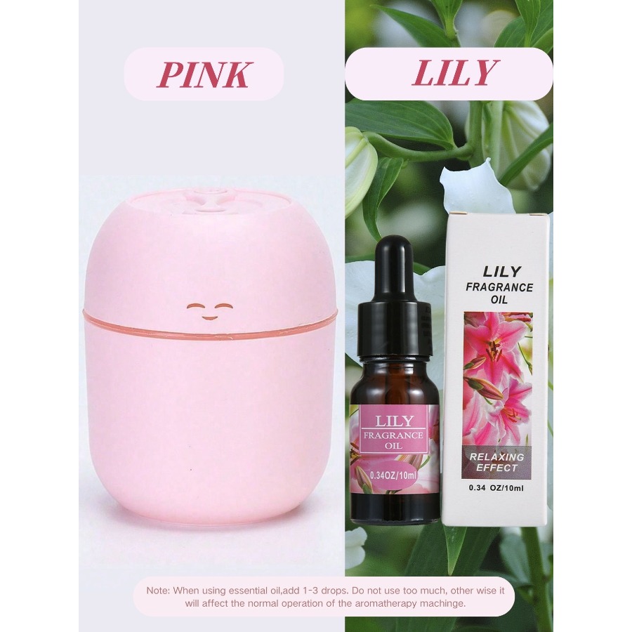 220ML USB ミニアロマディフューザーマシン空気加湿器 - Home Fragrance System のレビューと価格