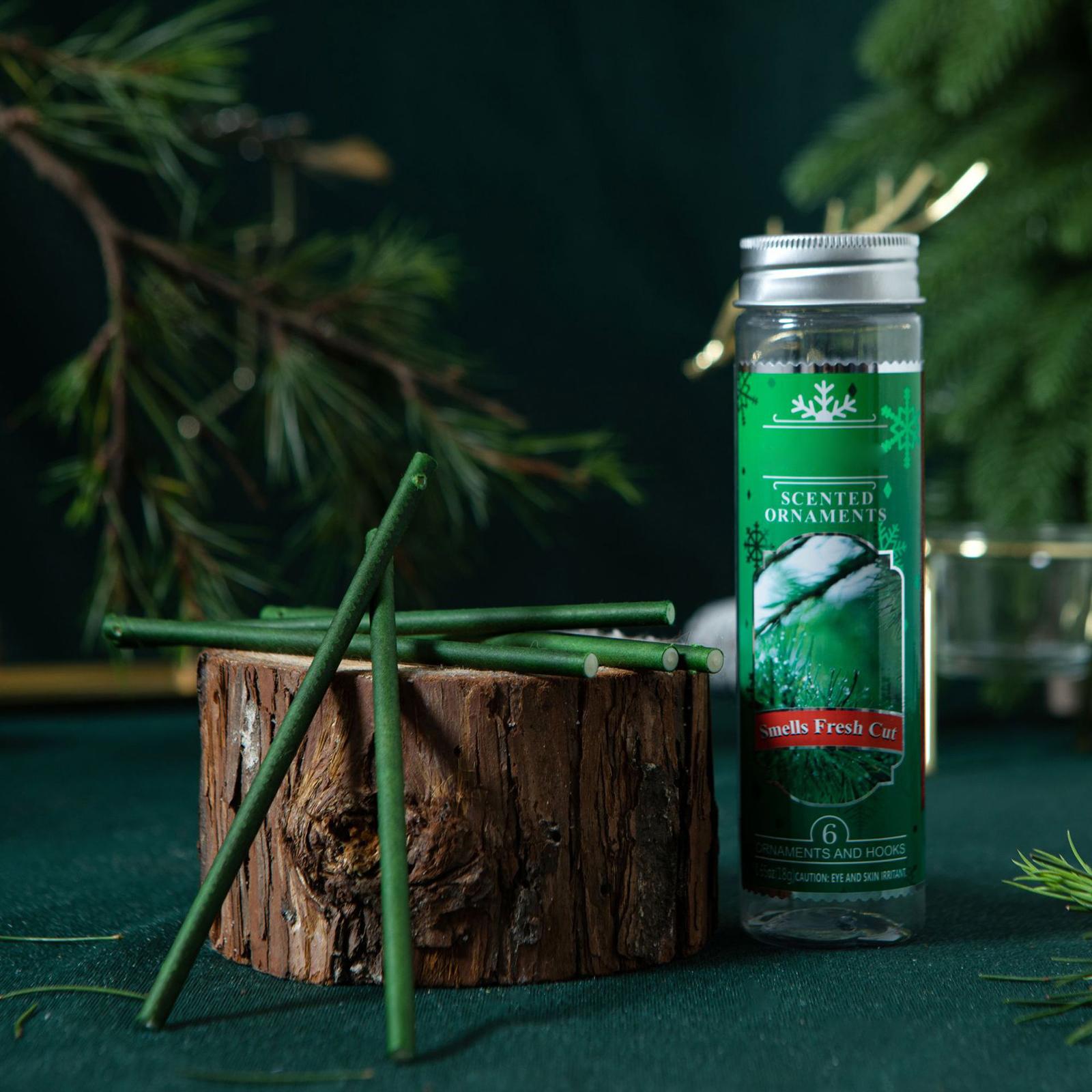 6本入り クリスマスの香りのスティック ホームフレグランス  - Xmas Home Fragrance のレビューと価格