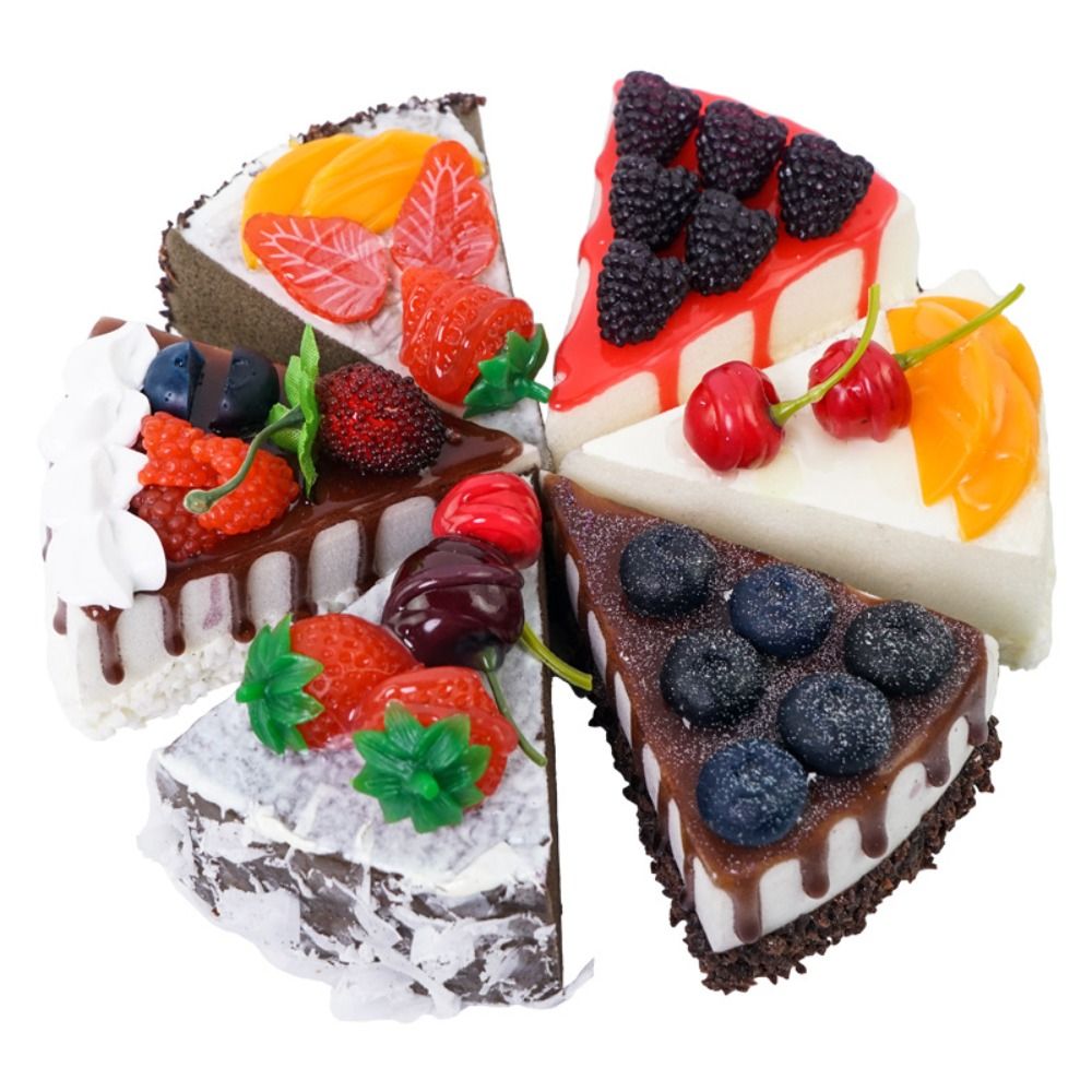 鮮やかな三角形ケーキシミュレーションケーキ、軽い香りのケーキ - Shop Home Fragrance のレビューと価格