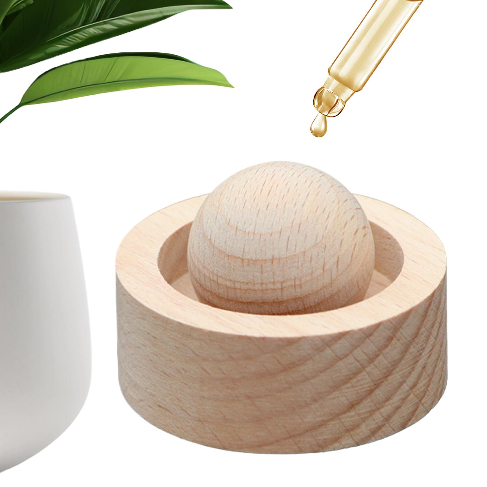 車用エッセンシャルオイルディフューザー天然木製ミニかわいいフ - Home Fragrance Homemade のレビューと価格