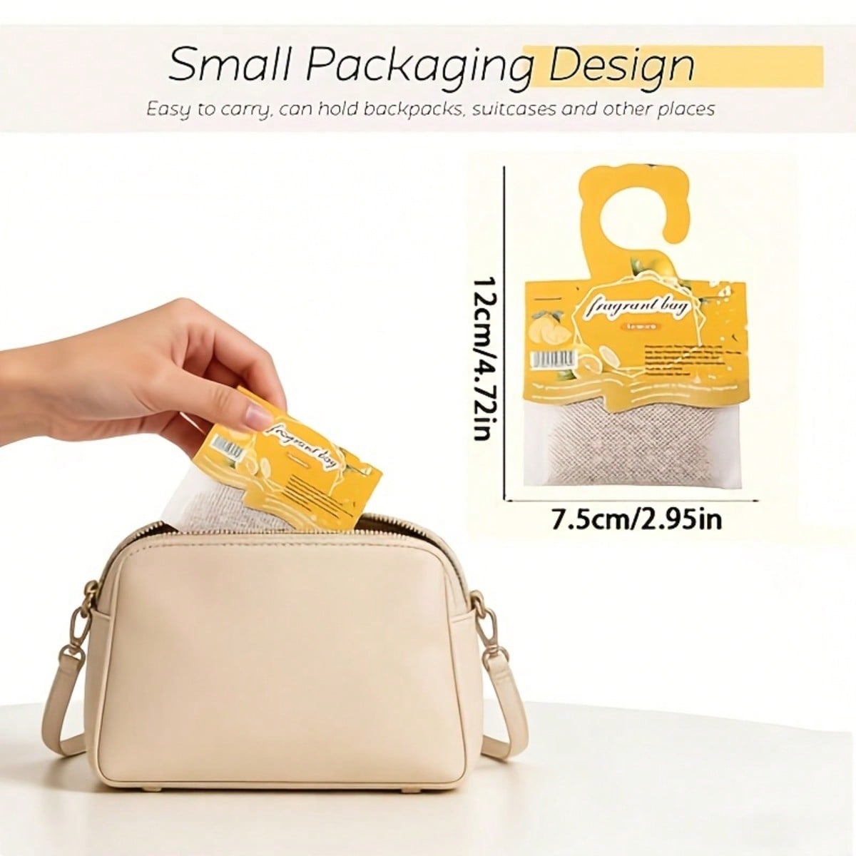 吊り下げ式レモンの香りのサシェ、クローゼットや引き出し用芳香 - Home Fragrance Products のレビューと価格