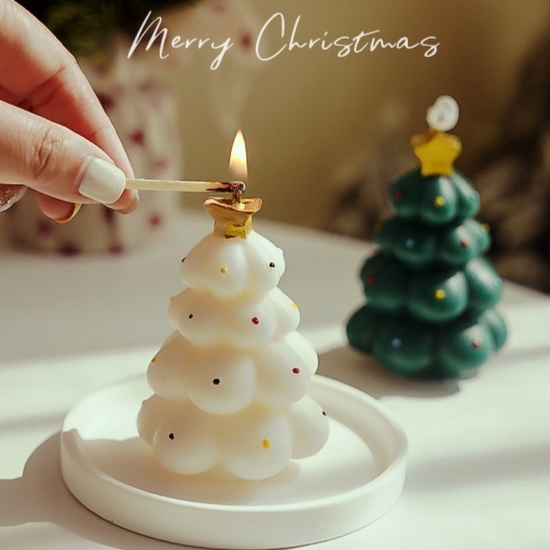 かわいいクリスマスツリーの香りのキャンドル手作りフレグランス - Xmas Home Fragrance のレビューと価格