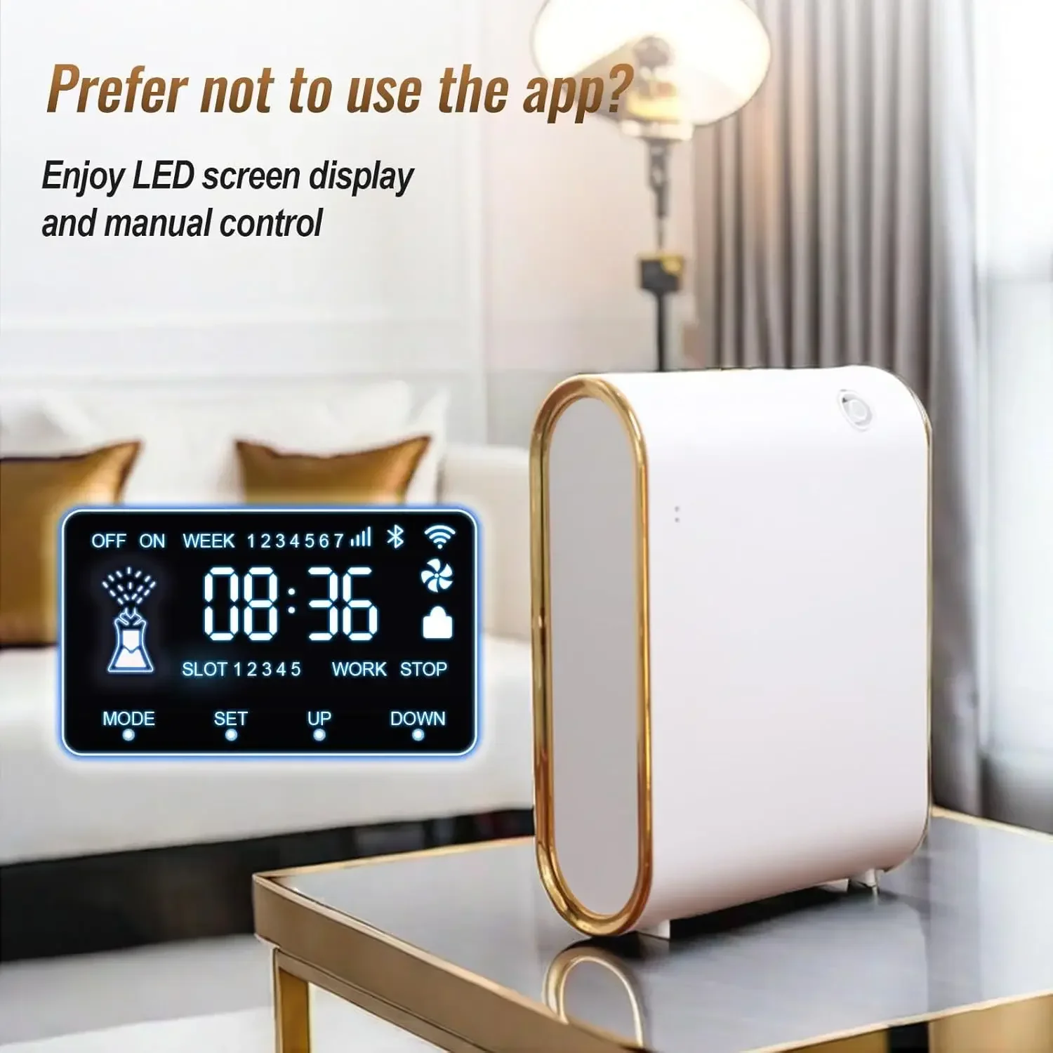 水なしルームフレグランスディフューザースマートアロマディフュ - Home Fragrance System のレビューと価格