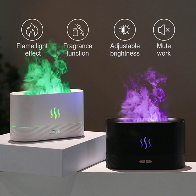 USBデスクトップフレームアロマディフューザー加湿器 7色シ - Home Fragrance Products のレビューと価格