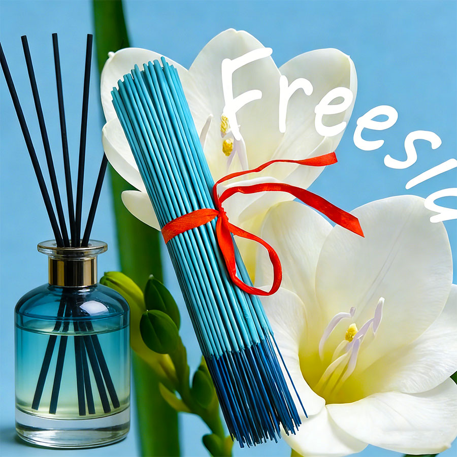 長尺フリージアアロマスティック、独特のフリージアの香りを放ち - Home Fragrance Aroma Set のレビューと価格