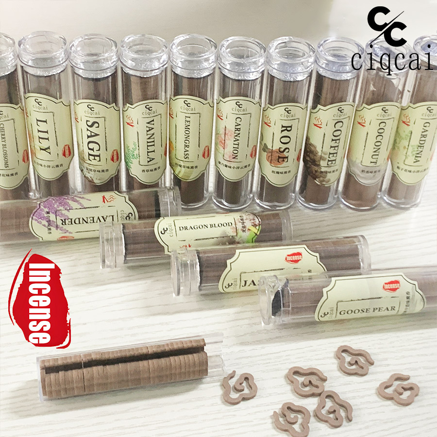 【3個パック】高品質クラシック小型コイル香、純粋な手作りスパ - Home Fragrance Lemongrass のレビューと価格